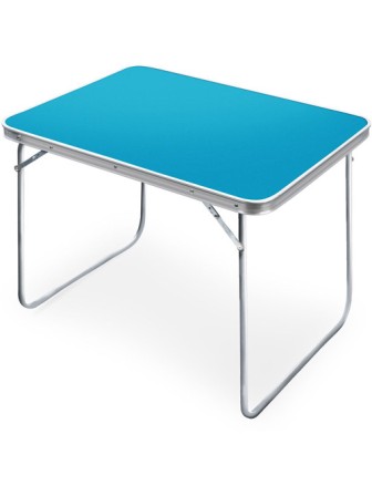 Стол туристический складной влагостойкий Ника ССТ-5/4 в сумке переноске, столешница голубая