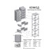 Комод детский Щенячий патруль М6101, 4 ящика, для мальчиков