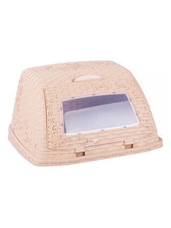 Хлебница Плетенка М4903, светло-коричневый