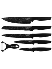 Набор ножей ZEIDAN Z-3094, 6 предметов, мраморное антибактериальное покрытие