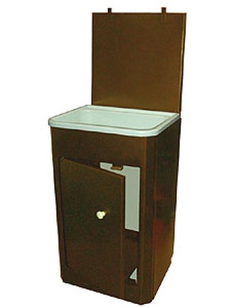 Умывальник 17л Дачный медь,пласт.мойка,подогрев