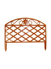 Декоративный заборчик Решетка М375, пластик, в ассортименте