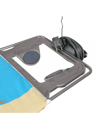 Доска гладильная Ника 12 Н12, подрукавник, розетка, 40х122 см