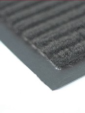 Коврик влаговпитывающий ребрист.VORTEX 50х80серый22081