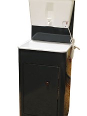 Умывальник 17л Дачный мокр.асфальт,нерж.мойка,подогр