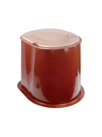 Туалет дачный для выгребной ямы М1295, коричневый