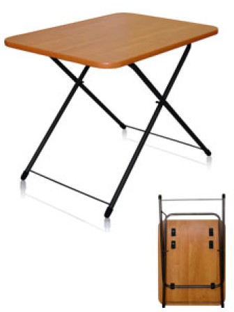 Стол складной туристический Ника ТСТ ЛДСП 75х50 см