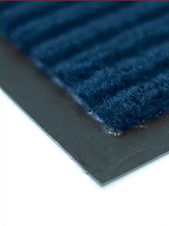 Коврик влаговпитывающий ребрист.VORTEX 50х80синий22082