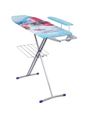 Доска гладильная Ника 7 Н7, 38х122 см, фанера, подрукавник, удлинитель, полка