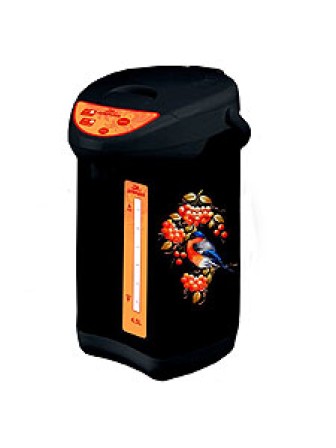 Термопот Добрыня DO488 Снегирь 4,5л,750Вт,нерж,3сп.под.во