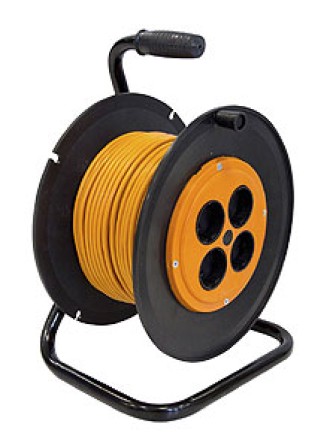 Удлинитель ENGY Премиум 30м 4гнезд,на катушке б/з ПВС2х0,75