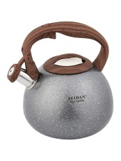 Чайник со свистком ZEIDAN Z-4229, 3,0 л, серый