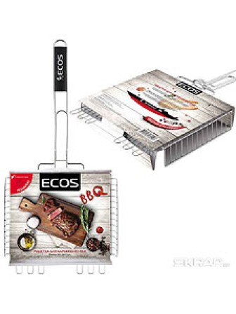 Гриль-решетка ECOS RD-102C 31х24х5см в картоне