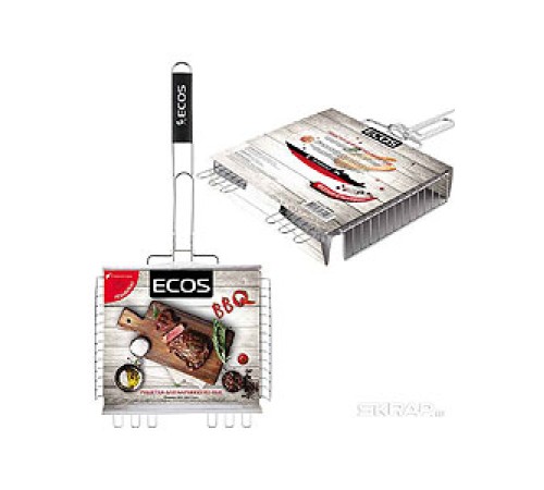 Гриль-решетка ECOS RD-102C 31х24х5см в картоне