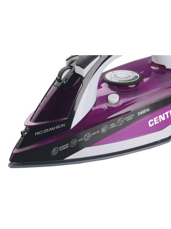 Утюг Centek CT-2344 Violet, 2400 Вт, вертикальный пар