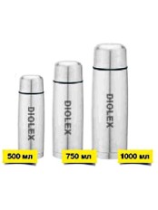 Термос для чая 0,75 л DIOLEX DX-750-1 узкое горло, нержавейка