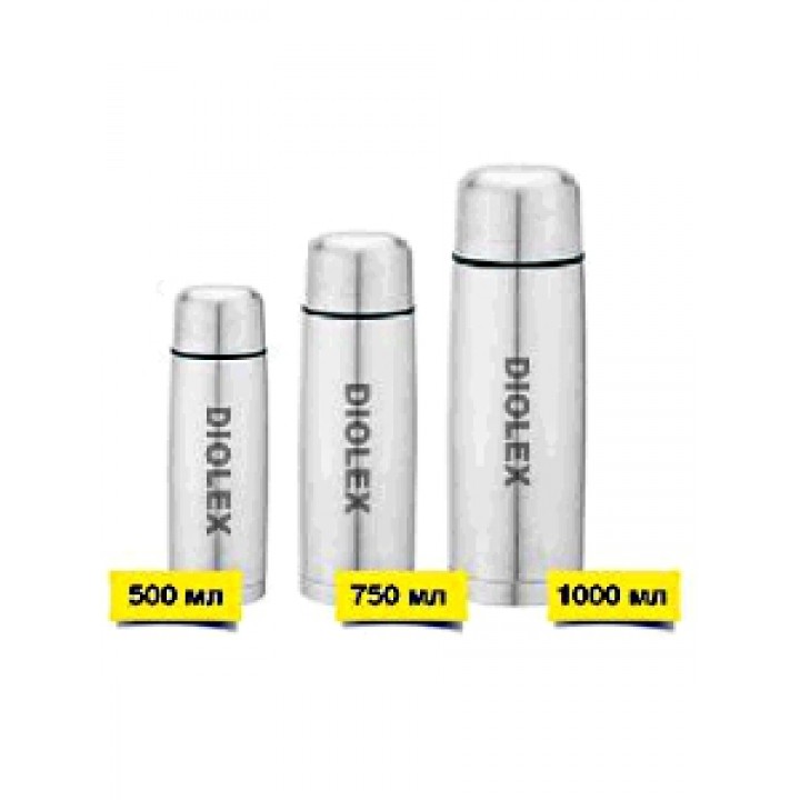 Термос для чая 0,75 л DIOLEX DX-750-1 узкое горло, нержавейка