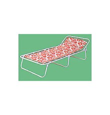 Раскладушка дет. жесткая С89 152х62х25см Бел