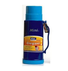Термос 1 литр со стеклянной колбой MIMI ELEGANT ET100 пластиковый корпус