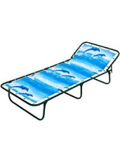 Раскладушка детская жесткая Совенок 153х65х26см