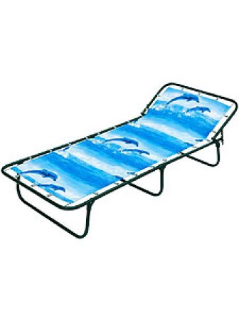 Раскладушка детская жесткая Совенок 153х65х26см