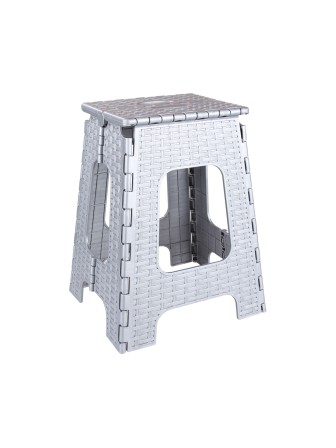 Табурет складной пластиковый Плетенка М3121