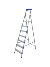 Стремянка НИКА СМ7 металлическая 7 ступеней, широкая ступень