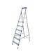 Стремянка НИКА СМ7 металлическая 7 ступеней, широкая ступень