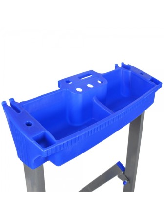 Стремянка НИКА СМ7 металлическая 7 ступеней, широкая ступень