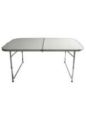 Стол складной Экос TD-06 алюминий+мдф