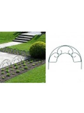 Заборчик садовый металлический "Триумф" 5 секций, 80х100 см