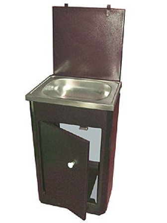 Умывальник 17л Дачный медь,нерж.мойка,подогрев