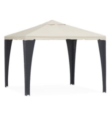 Шатер беседка садовая Green Glade 3176В 3х3х2,5 м, искусственный ротанг
