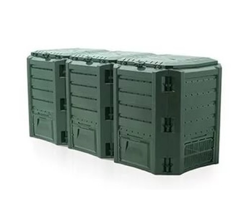Ящик для компоста (компостер садовый) 1200л Prosperplast Module IKSM1200Z-G851 зеленый Ящик для компоста (компостер садовый) 1200л Prosperplast Module IKSM1200Z-G851 зеленый