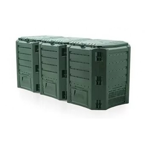 Ящик для компоста (компостер садовый) 1200л Prosperplast Module IKSM1200Z-G851 зеленый