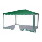 Садовый тент шатер беседка Green Glade 1088 с москитной сеткой