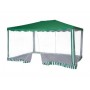 Садовый тент шатер беседка Green Glade 1088 с москитной сеткой