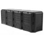 Ящик для компоста (компостер садовый) 1600л Prosperplast Module IKSM1600C-S411 черный