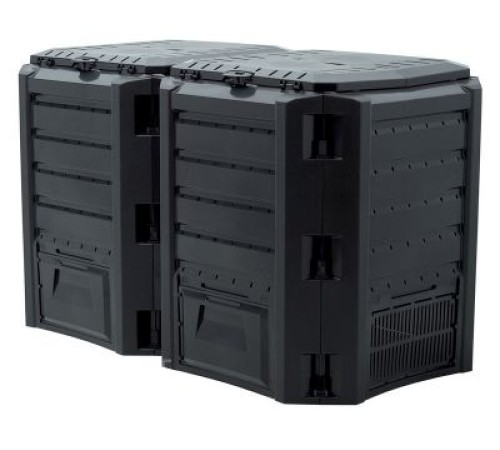 Ящик для компоста (компостер садовый) 800л Prosperplast Module IKSM800C-S411 черный Ящик для компоста (компостер садовый) 800л Prosperplast Module IKSM800C-S411 черный