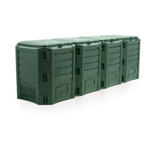 Ящик для компоста (компостер садовый) 1600л Prosperplast Module IKSM1600Z-G851 зеленый