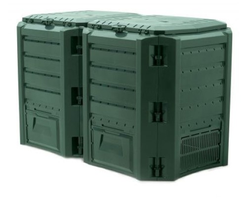 Ящик для компоста (компостер садовый) 800л Prosperplast Module IKSM800Z-G851 зеленый Ящик для компоста (компостер садовый) 800л Prosperplast Module IKSM800Z-G851 зеленый