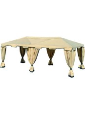 Садовый тент шатер для отдыха Green Glade 1048 6х3х2,5 м