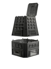 Ящик для компоста (компостер садовый) 850л Prosperplast Evogreen IKEV850C-S411 черный