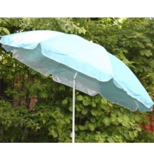 Зонт пляжный от солнца Green Glade A0012 с наклоном голубой