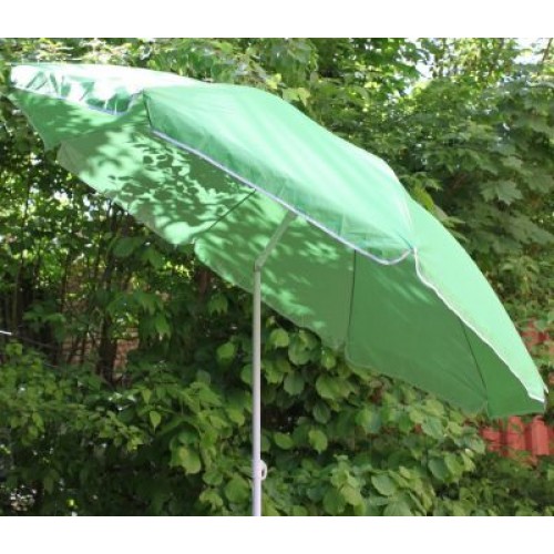 Зонт пляжный от солнца Green Glade A0013 с наклоном зеленый