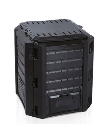 Ящик для компоста (компостер садовый) 380л Prosperplast Compogreen IKST380C черный