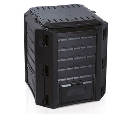 Ящик для компоста (компостер садовый) 380л Prosperplast Compogreen IKST380C черный Ящик для компоста (компостер садовый) 380л Prosperplast Compogreen IKST380C черный