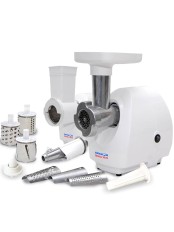 Мясорубка электрическая Аксион 21.02 с овощерезкой и соковыжималкой