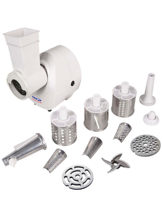 Мясорубка электрическая Аксион 21.02 с овощерезкой и соковыжималкой